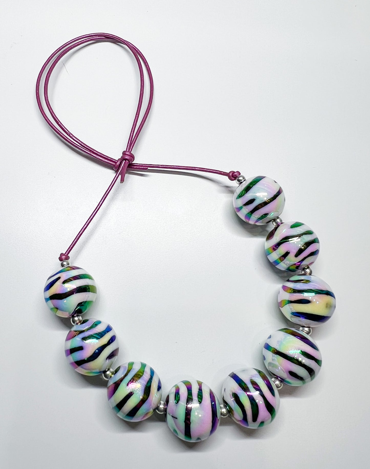 Iridescent zebra